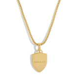 Shield of Faith Necklace - Gold