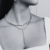 Mariah Gold Heart Lariat