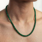 The Bond Necklace - Green Onyx