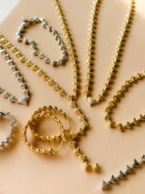 Mariah Gold Heart Bracelet