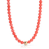 Coral Take Me Away Necklace