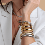 Mixed Metal Power Cuff
