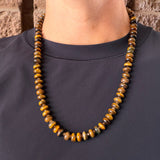 Tiger's Eye Statement Necklace