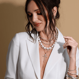 Bezel Gemstone Lariat