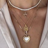 Gold Key of Hope Necklace