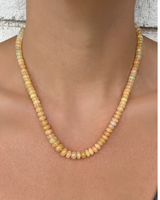 Ethiopian opal necklace