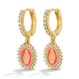 Pink Lady Lourdes Huggie