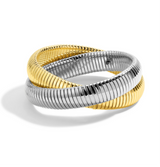 Mixed Metal Power Cuff