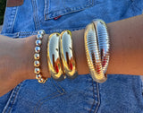 Mixed Metal Power Cuff