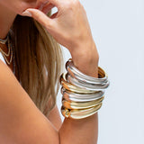 Silver Tyra Bangle