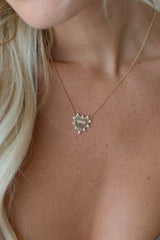 Two-Tone Heart of Trust Necklace