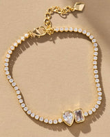 Best of Both Worlds Silver Tennis Bracelet