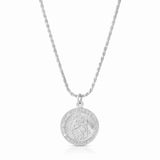 Silver Saint Christopher Pendant