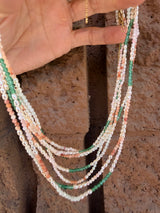 Sample Sale - Pearl and Mixed opal choker