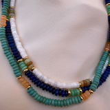 OPAL DRIFT NECKLACE - Turquoise