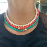 Coral Take Me Away Necklace
