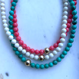 Coral Take Me Away Necklace