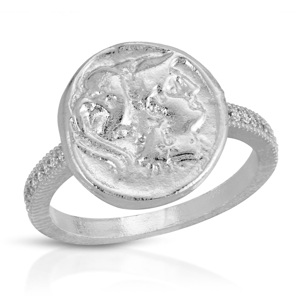 Sample Sale #121 -Fortune Ring with cz band