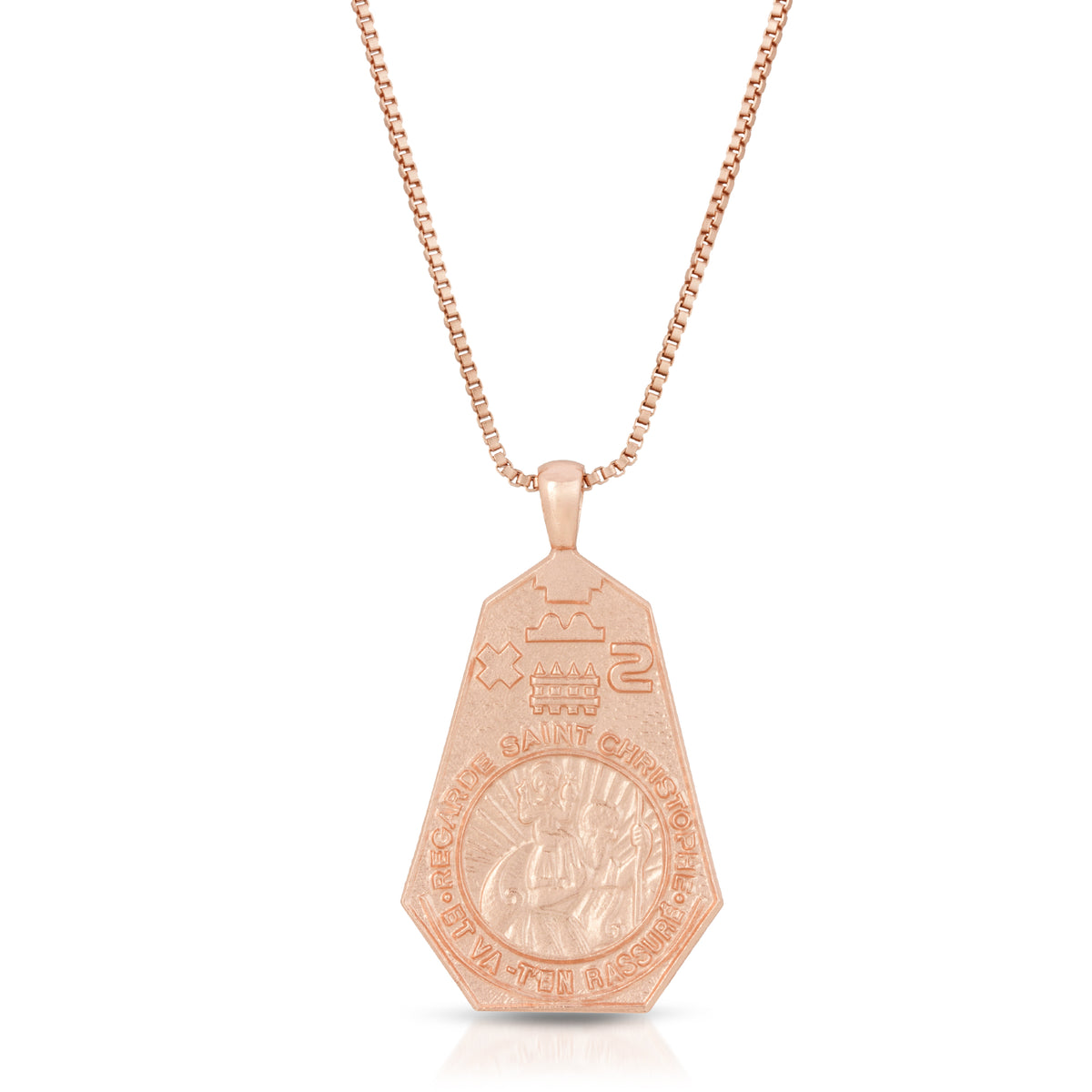 Sample Sale #141 - Rose Gold Saint Christopher