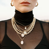 Gold-Filled Miraculous Mary Necklace