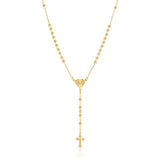 Heart of Devotion Gold Rosary