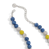 The "Let's Grow!" Necklace in Blue and Yellow