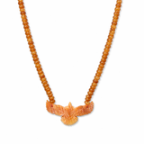Soaring Strength Eagle Necklace - Red Conch