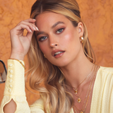 SAMPLE SALE: Goldie Hoops in Canary