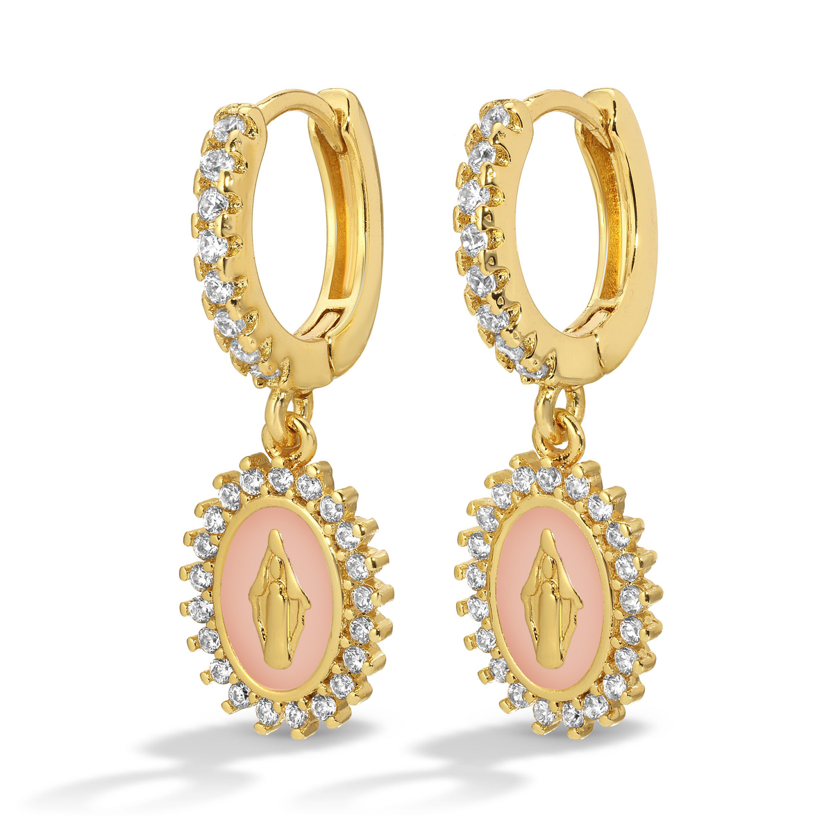 Lady Lourdes Huggie - Baby Pink