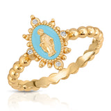 Aqua Lady Lourdes Ring
