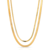 The Lucky Layer Slim Necklace - Gold