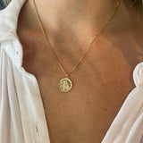 Gold-Filled Miraculous Mary Necklace