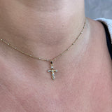 Maiden Cross Necklace