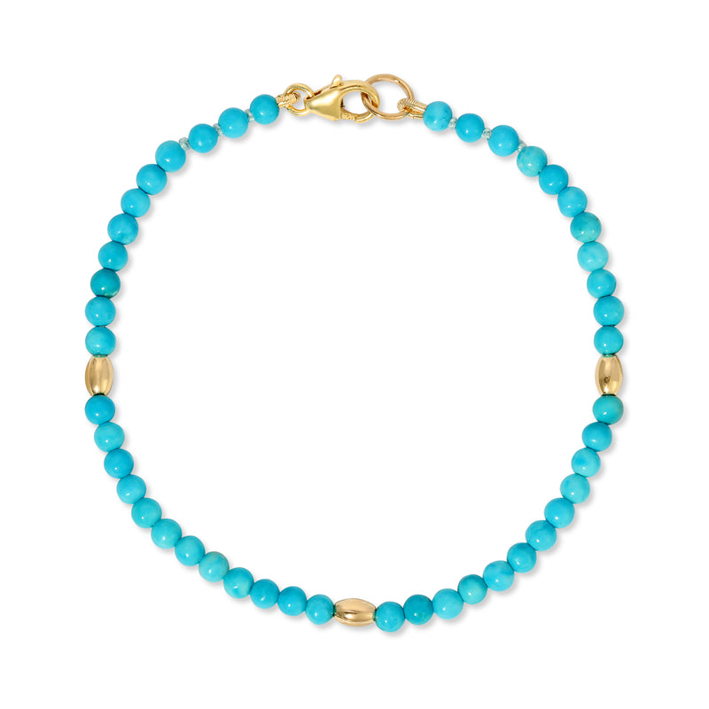 Bali Beaded Bracelet - Turquoise