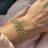 Enamel Beaded Bracelet