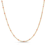 Enamel Beaded Bracelet in Black