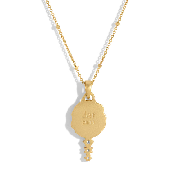 Gold Key of Hope Necklace