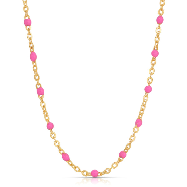 Gold Filled Enamel Choker