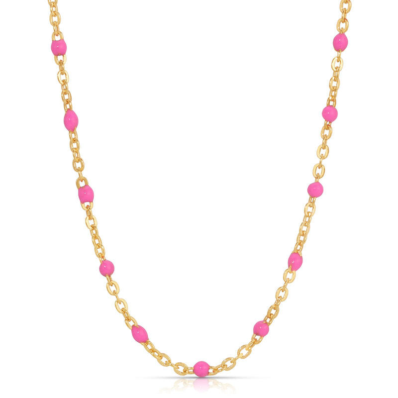 Gold Filled Enamel Choker