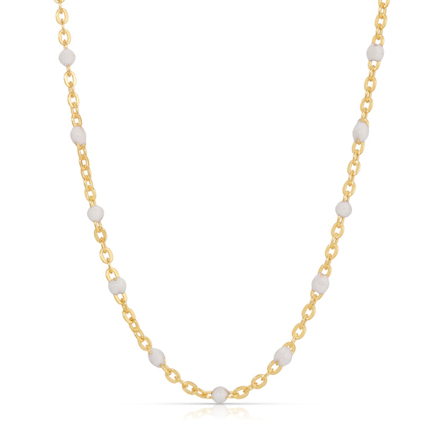 Gold filled Enamel Choker