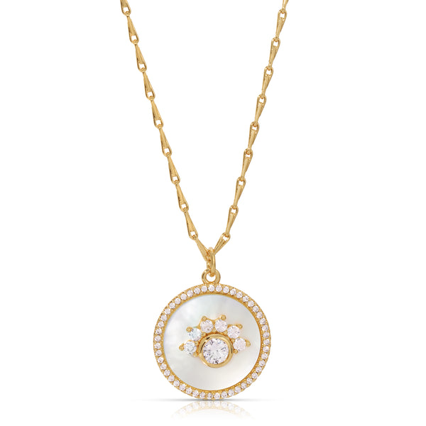 12 DAYS OF CHRISTMAS Super Sale - Mati Necklace in Pearl