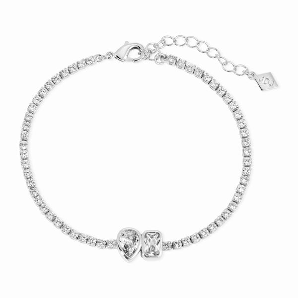 Best of both worlds bracelet - Silver