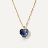 Joy Dravecky Lover Heart Necklace - Kyanite, front product view