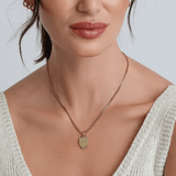 Gold Shield of Faith Necklace