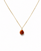 Carved Clam Shell Necklace