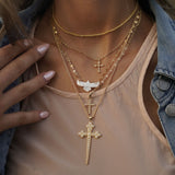 Solara Thunderbird Necklace - Pearl