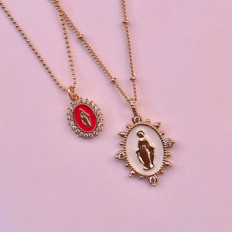 Mini Lady Lourdes Necklace