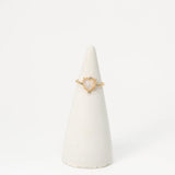Heavenly Heart Ring- Moonstone