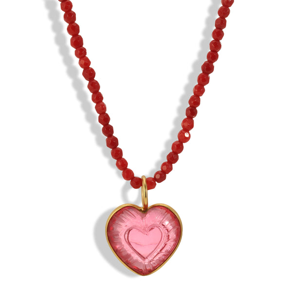 Carved Heart Necklace