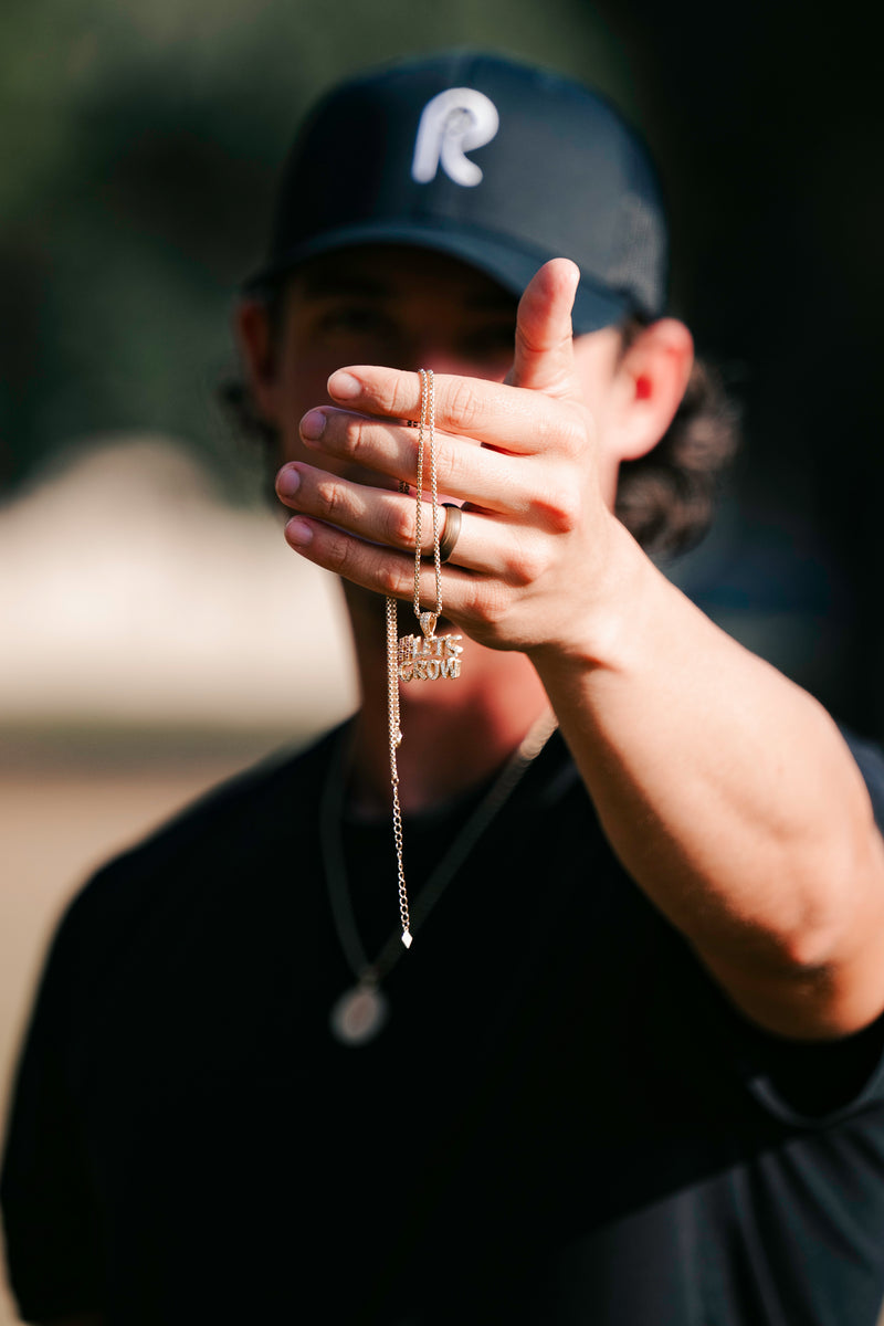 The Mantra Necklace in Gold